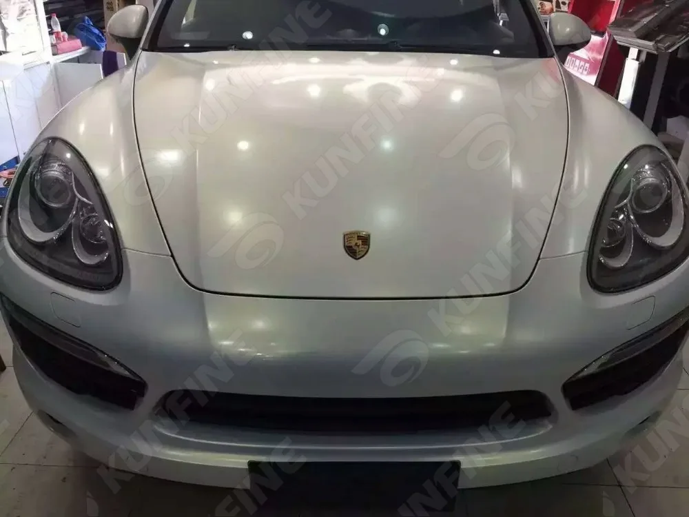 Автомобильный Стайлинг обертывание Cowry белая Автомобильная виниловая пленка