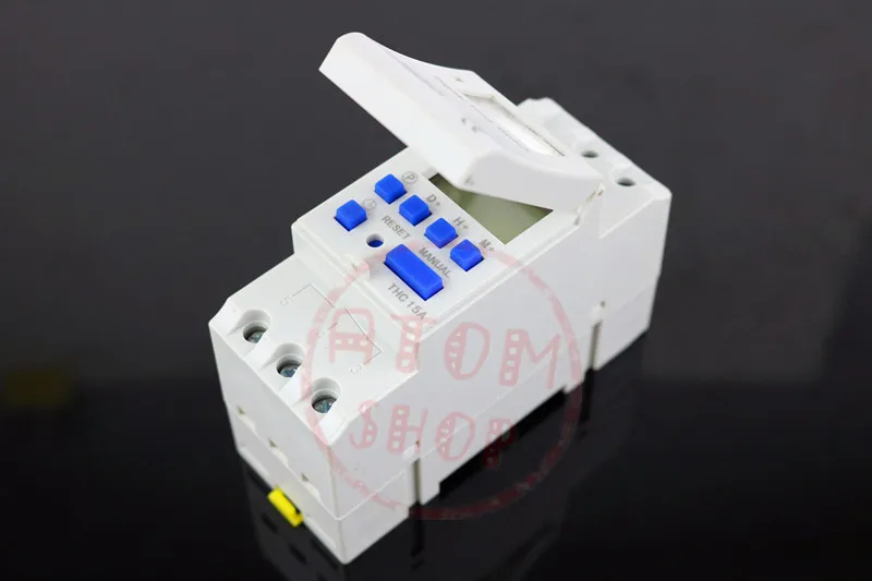 THC15A zb18B программируемый цифровой таймер на 7 дней 220 В 30 А|mount switch|mount raildin mounting rail |