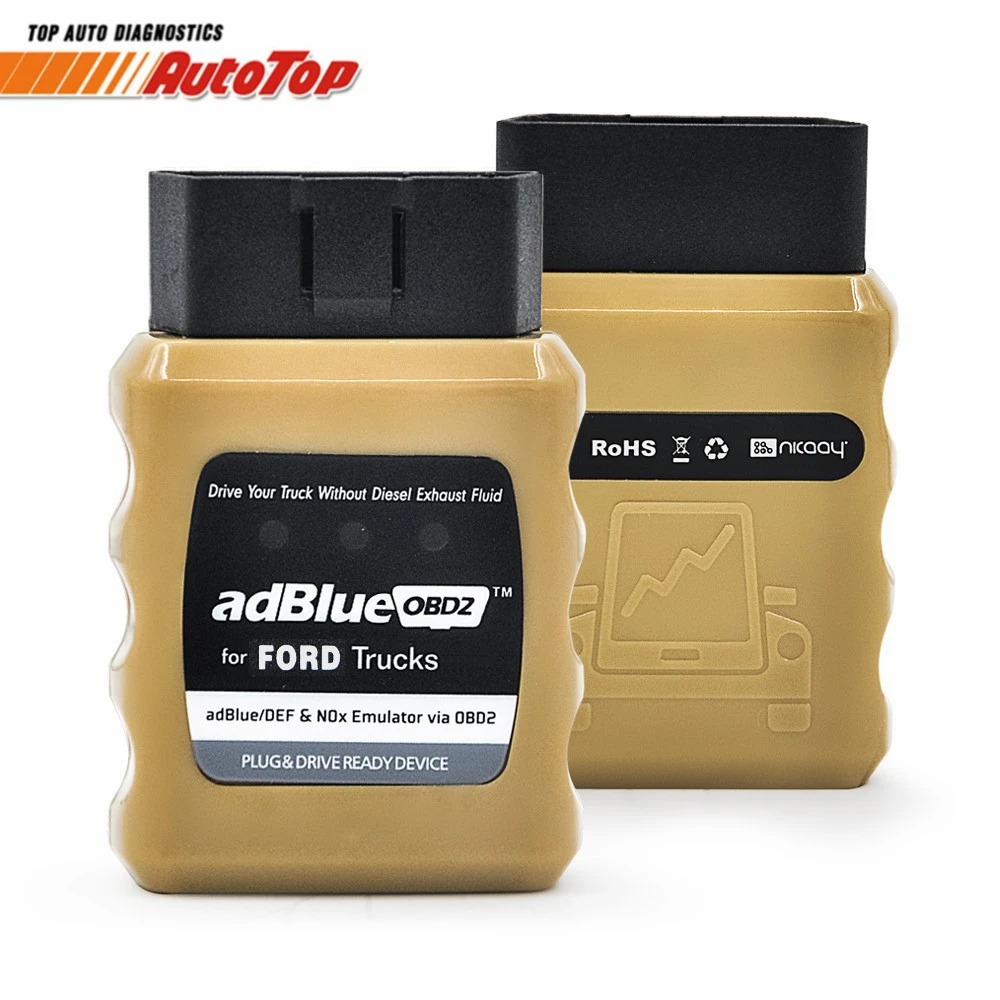 2019 Новый эмулятор Adblue OBD2 AdblueOBD2 для грузовиков FORD Adblue/DEF Nox евро 4/5 через Ford|euro 4|adblue