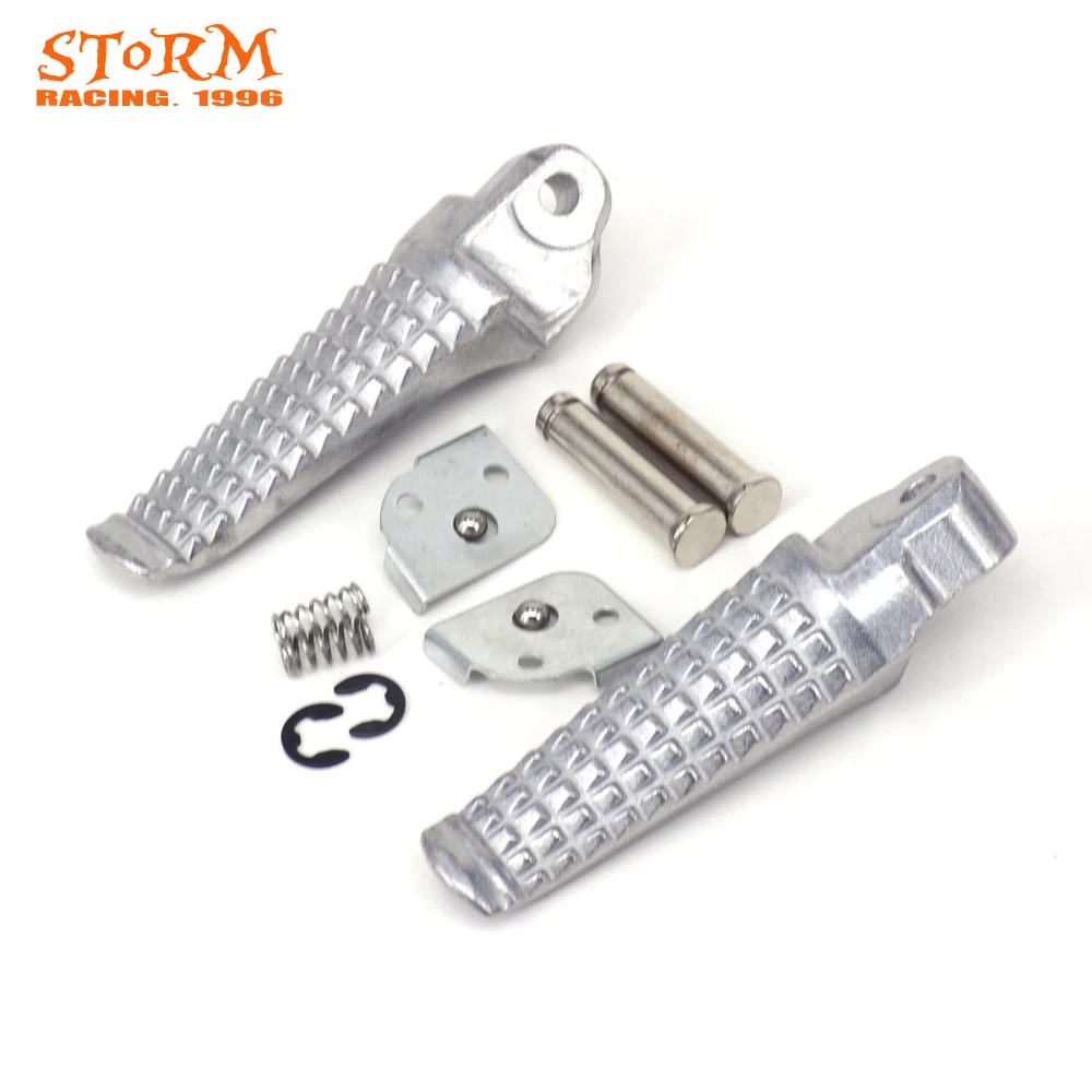 Мотоциклетные Задние подножки педали для ног алюминиевые Suzuki GSX R 600/750 GSXR600 GSXR750 96 05