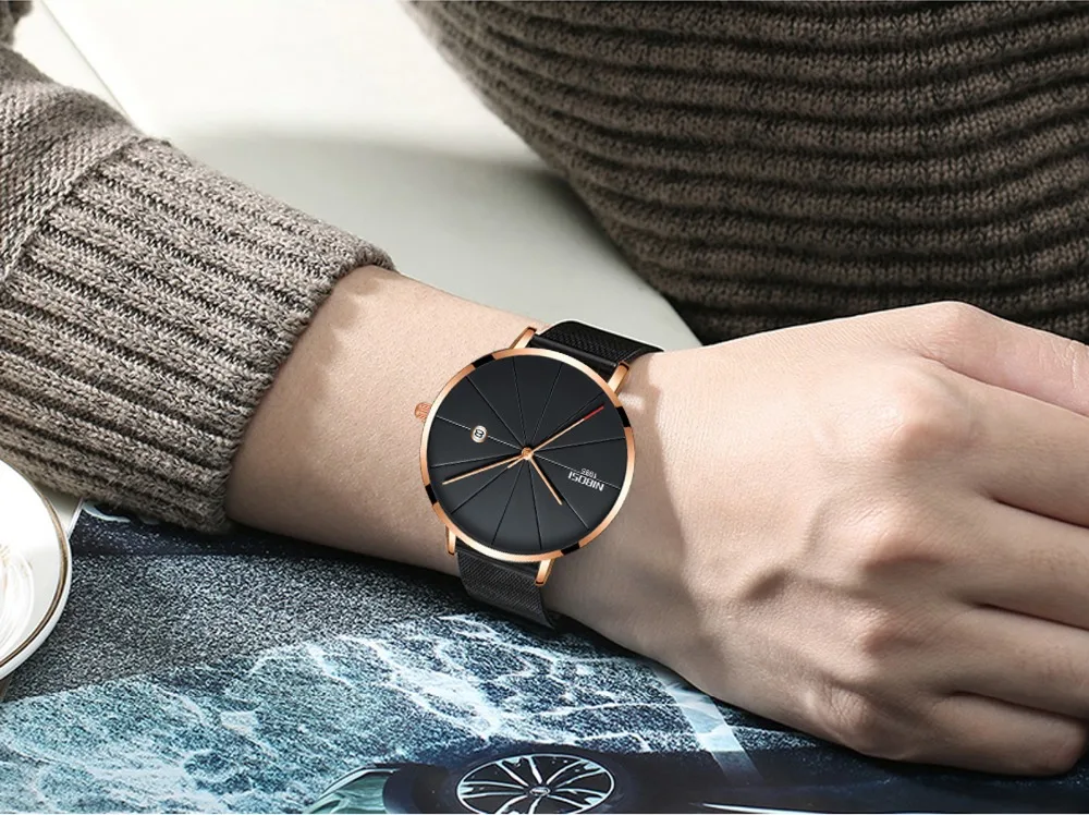 NIBOSI унисекс для взрослых смотреть Для мужчин и Для женщин смотреть Luxury известный Топ Брендовое платье модные часы Кварцевые наручные часы Миланский часы наручные мужские