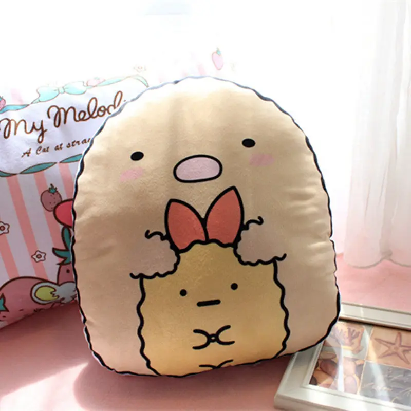 35cm*38cm Kawaii Japanese Animation Sumikko Gurashi Plush Pillow Stuffed San-X Corner Bio Cushion Toy Kids Gifts | Игрушки и хобби