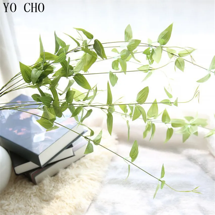 Искусственное растение YO CHO искусственные листья цветов для украшения дома