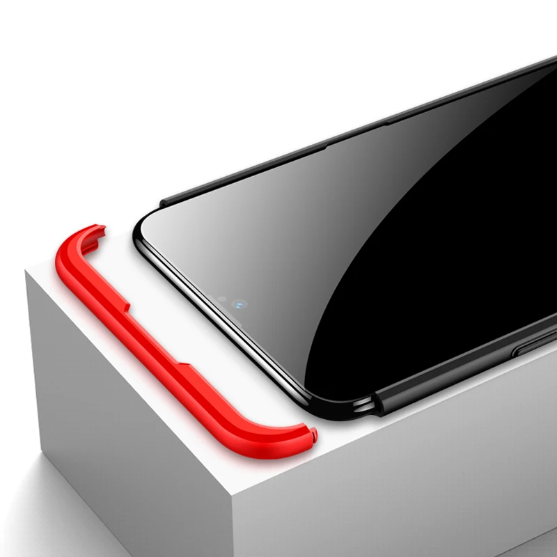 Для OPPO A7 AX7 чехол жесткий 3 в 1 полная защита ультра тонкий матовый Жесткий ПК