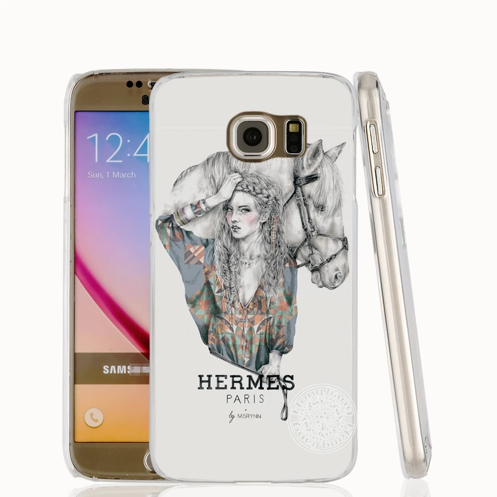 HAMEINUO красивый чехол для мобильного телефона с лошадью для samsung Galaxy S7 edge PLUS S8 S6 S5 S4 S3 MINI