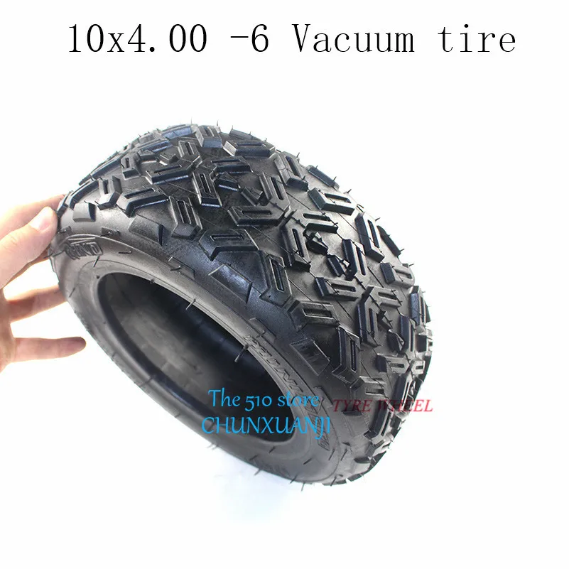10 inch vacuum tyres 10X4.00-6 10*4.00-6 Tires Tubeless Vacuum Tyre for snow plow Go karts ATV Quad bike OFF-Road Free shipping |