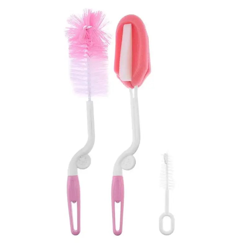 3/4/5 шт. Детские щетки для бутылочек набор губка соска очиститель соски молока