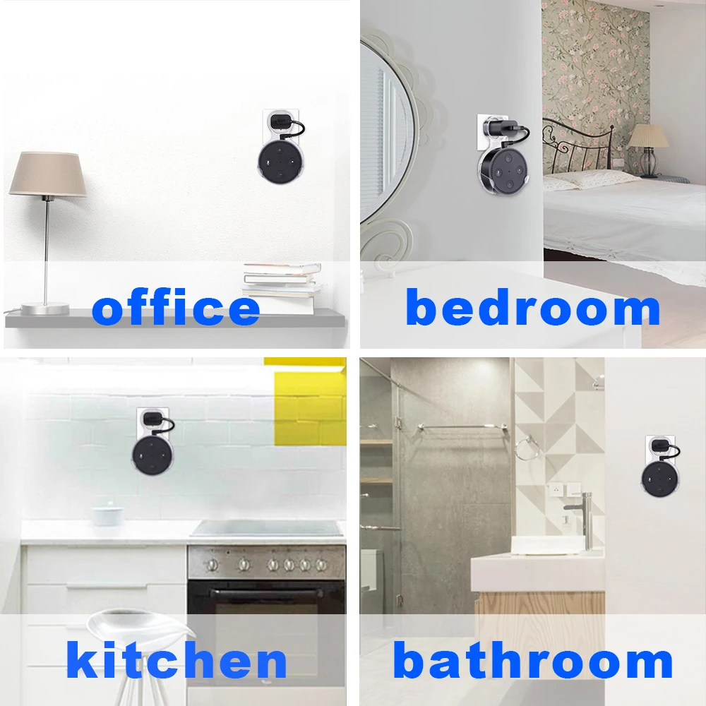 На выходе настенное крепление вешалка держатель для Alexa Echo Dot 2nd Generation с зарядным