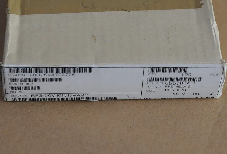 Оригинальный новый 100% мкФ 50V silmic II абразивный аудио конденсатор с короткими