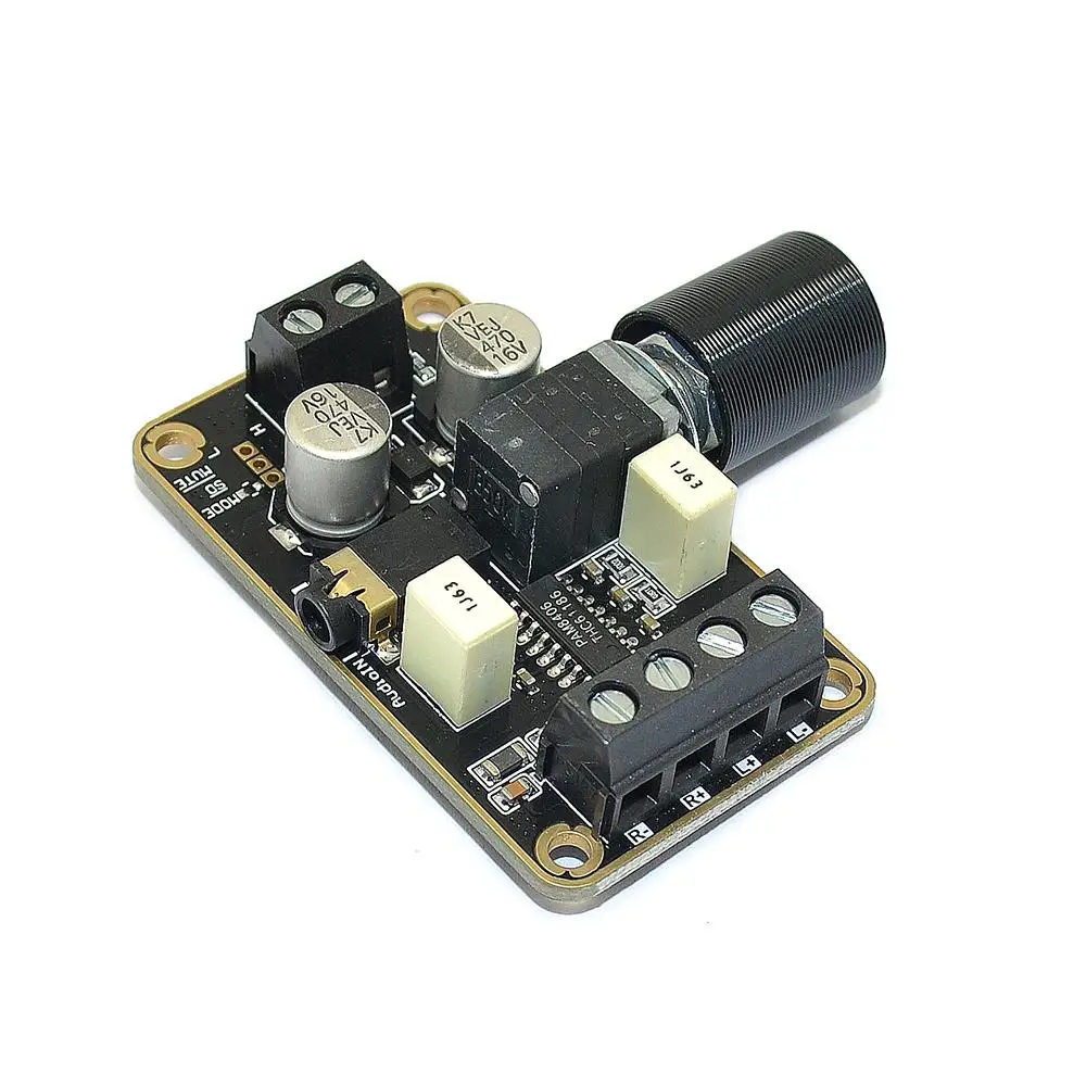5W*2 Two-channel Stereo Power Amplifier Module DIY Preamplifier Board Class D Digital | Электроника