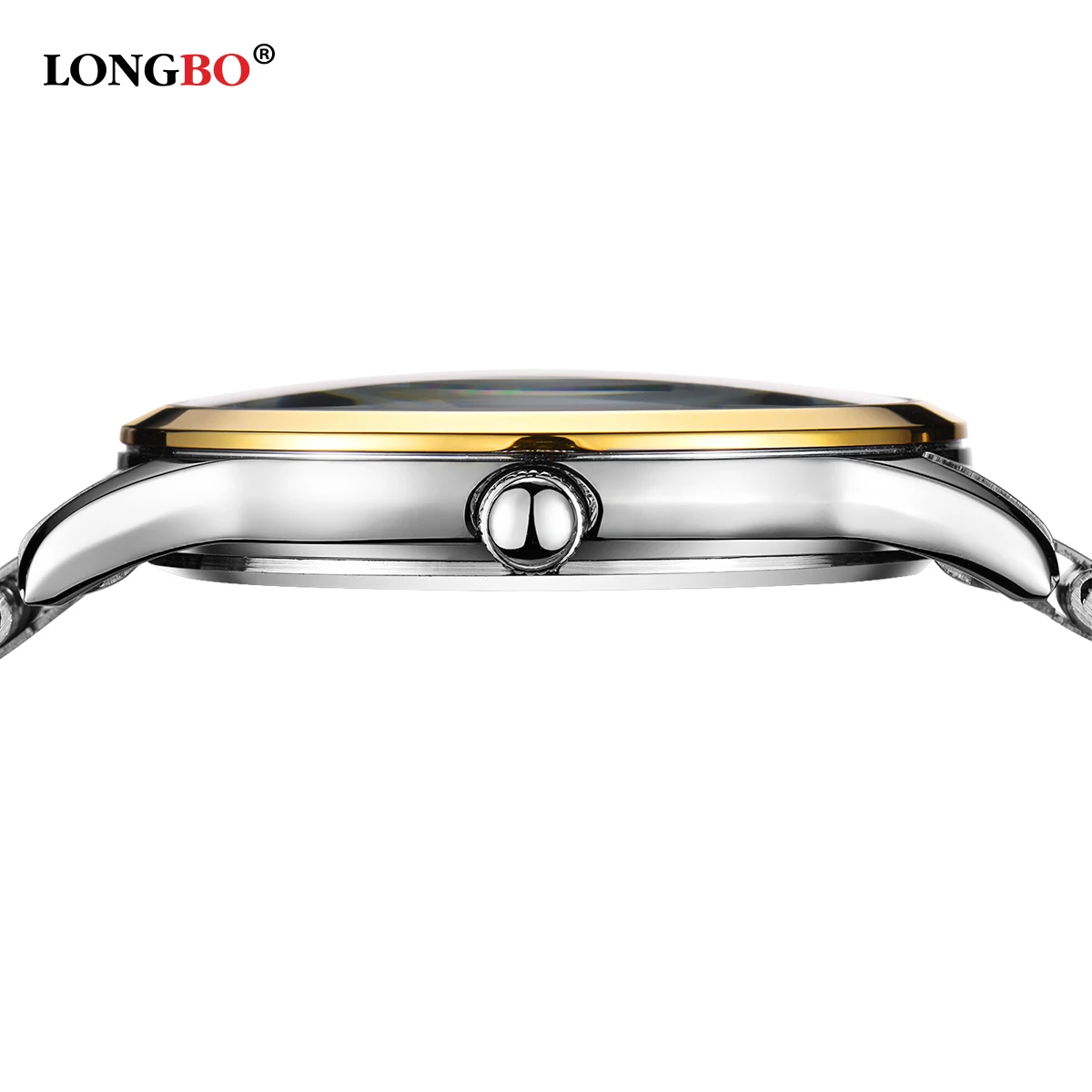 

Fashion New LONGBO Brand Waterproof Lovers Watch Fashion Full Stainless Steel Band Simple Men Women Casual Couple Wristwatch