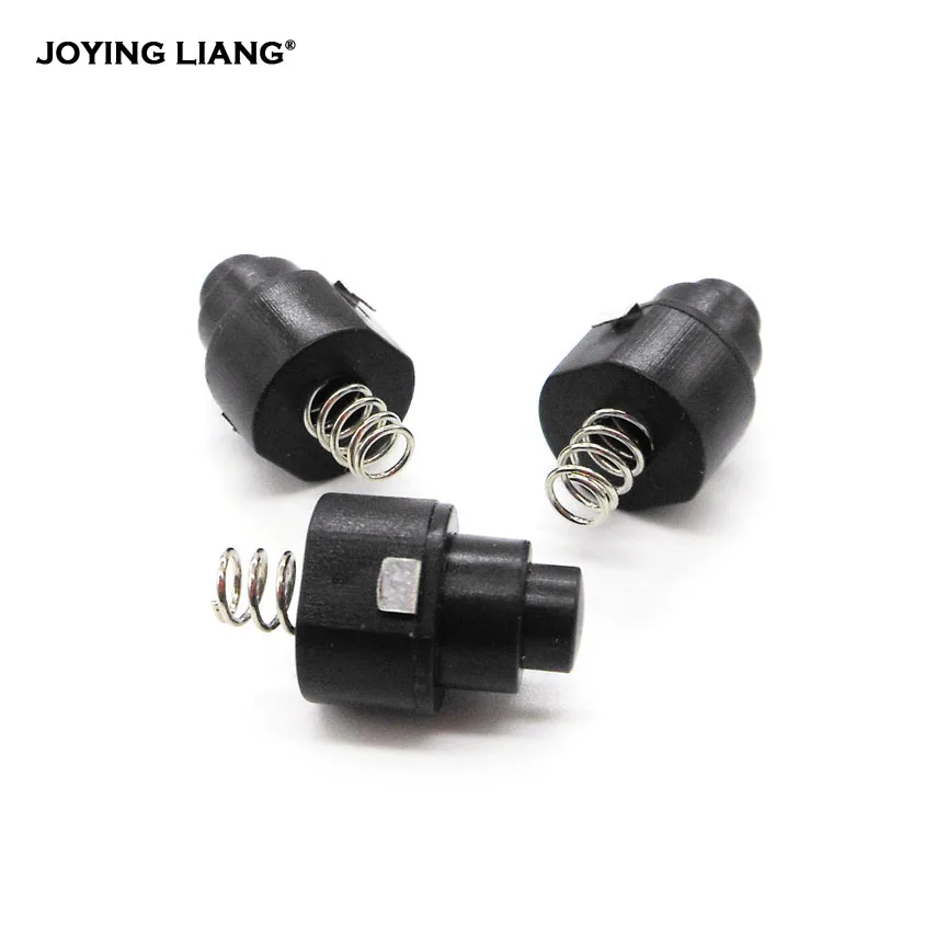 JOYING LIANG LED Flashlight Round Small Switch Electric Torch Tail Spring Button 11MM SDT1114 3PCS/LOT | Обустройство дома