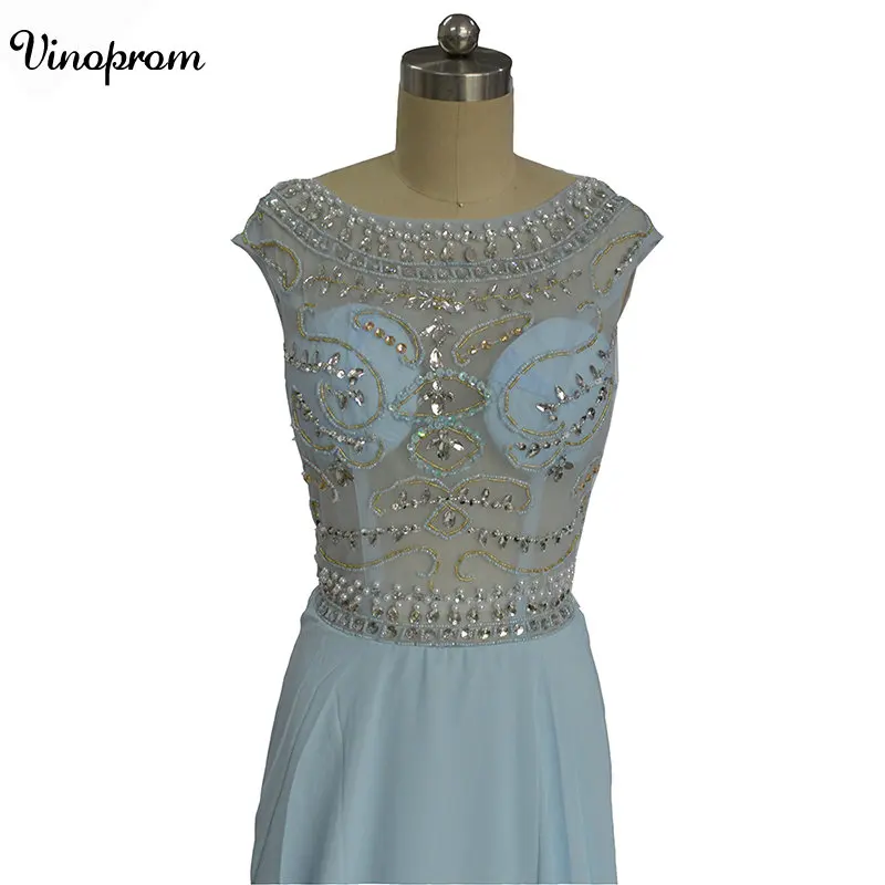 Шифоновые кружевные вечерние платья Liac с рукавами крылышками арабские