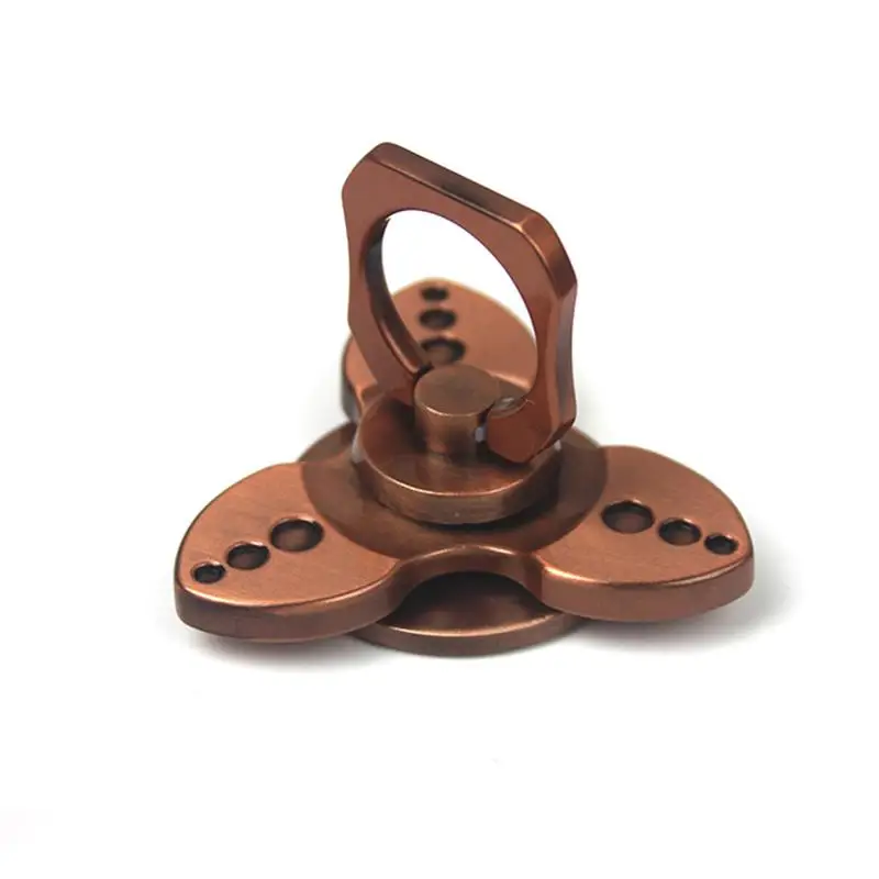 Треугольник Палец Непоседа Spinner Сплава Телефон Держатель Стенд Стент Опорное