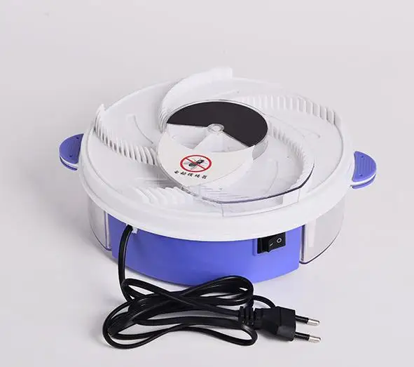 EU PLUG Ловушки для насекомых, ловушка для мух, электрическая, USB, автоматическая ловушка для мух, ловушка для мух, ловушка для борьбы с вредителями, ловушка для мух, ловушка для мух - Цвет: EU PLUG