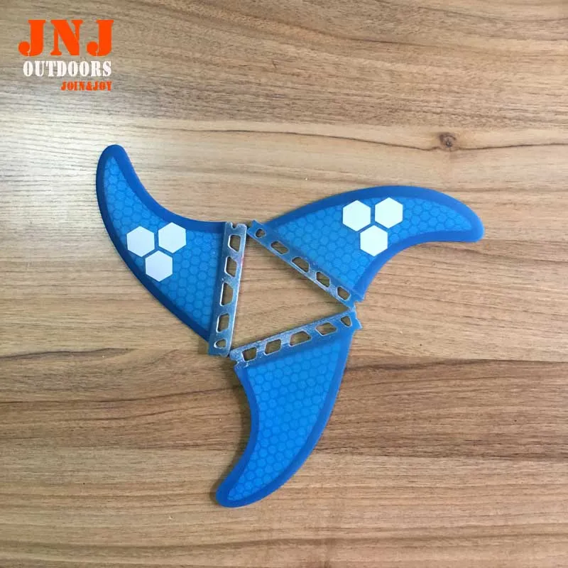 Free shipping blue fiberglass green future G3 S fins surfboard fin Tri-set surf table | Спорт и развлечения