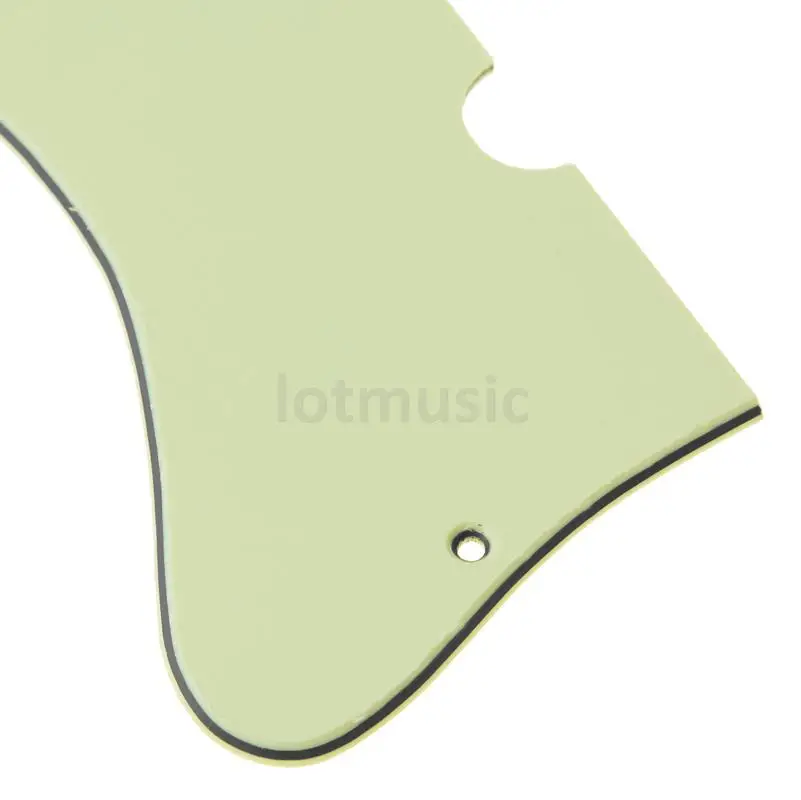 5 шт. зеленая мята гитара накладку 3 норма для DANELECTRO U2 замена|u2 boot|u2pickguard guitar |