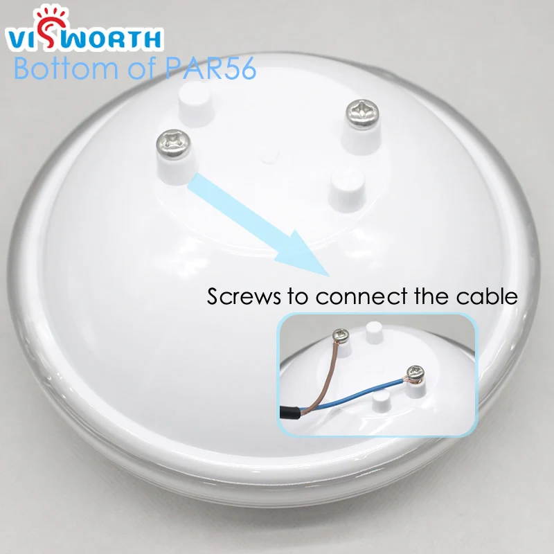 Светодиодный подводный светильник для бассейна Par56 IP68 DC 12 В SMD5730 светодиодная