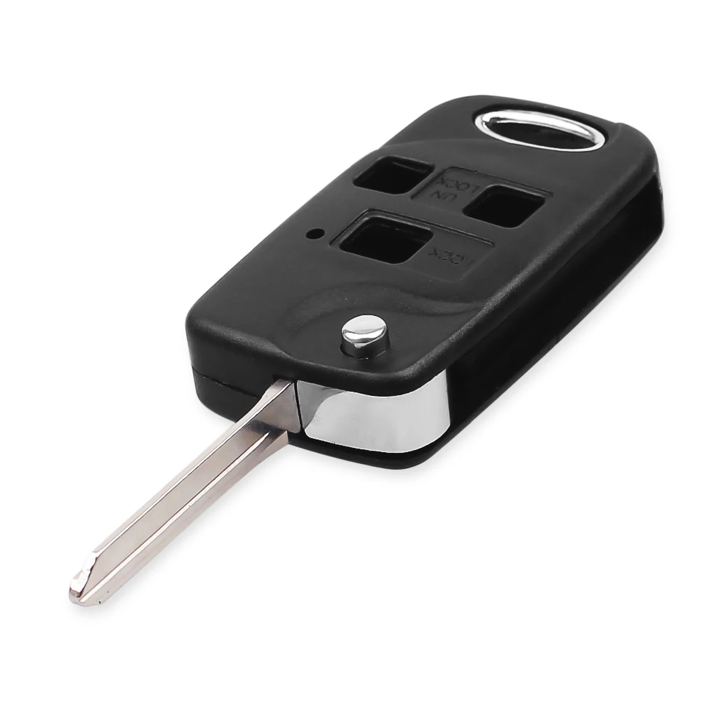 KEYYOU 3 кнопки дистанционный брелок модифицированный складной Автомобильный ключ