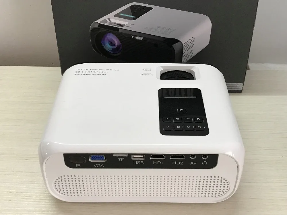 Smartldea 720P HD мини-проектор, встроенный 1280*720 3000 люмен светодиодный Видеопроектор для домашнего кинотеатра портативный видеопроектор HDMI