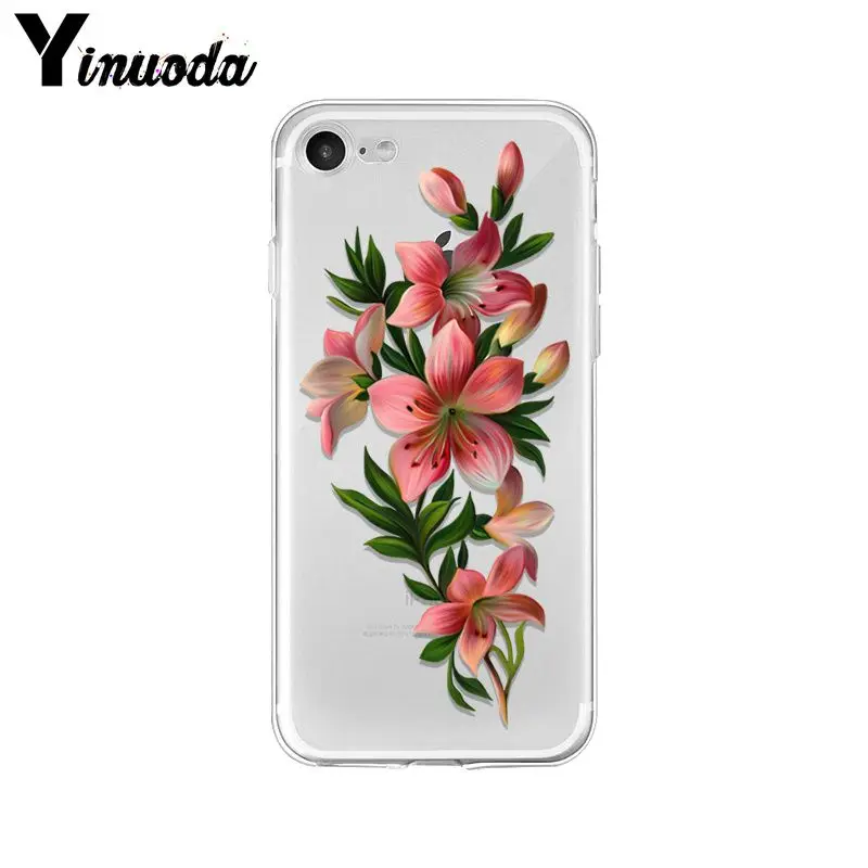 11pro MAX цветочный уникальный роскошный силиконовый чехол для телефона Apple iPhone 8 7 6 6S