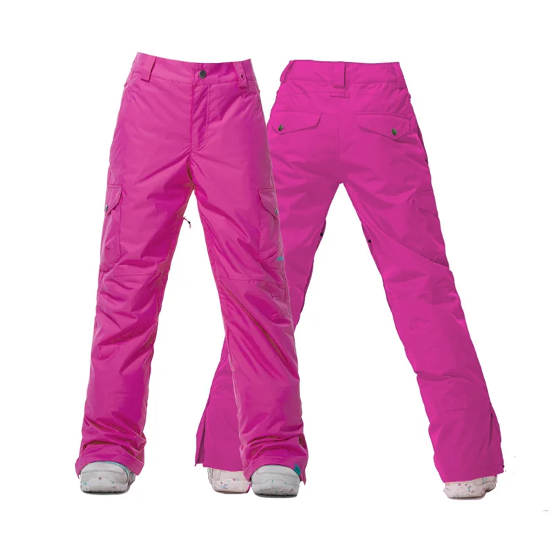

GSOU SNOW Brand Women Ski Pants Waterproof Skiing Pants Female Snowboard Trousers Winter Outdoor Breathable Warm Sport Clothing