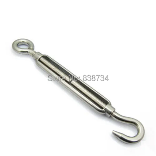 5 шт. натяжение троса из нержавеющей стали 304|turnbuckle hook|wire rope tensionerstainless steel turnbuckles |