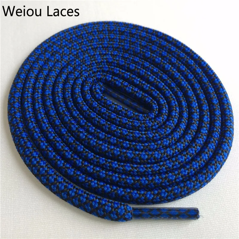 42 Deep Blue Black Weiou уличные полиэфирные повседневные кроссовки веревки шнурки серый Катание на коньках ботинки шнурки для ботинок martin спортивная обувь 350 750 - Цвет: 42 Deep Blue Black