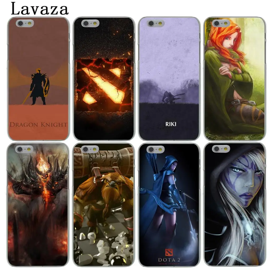 Жесткий чехол для телефона Lavaza dota 2 game iPhone XR X 11 Pro XS Max 7 8 6 6S 5 SE 4 10 SE|Чехлы-накладки| |
