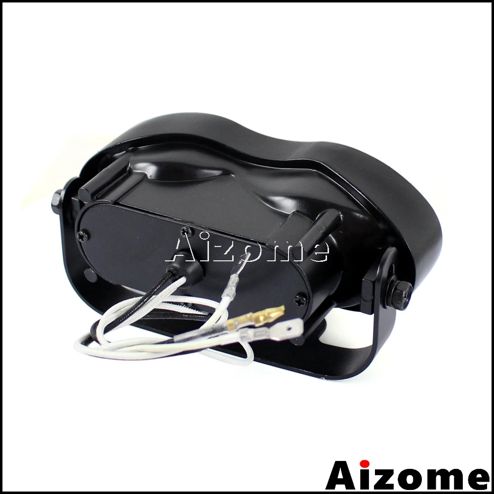 Мотоциклетная галогенная фара кошачий глаз с двойной волной