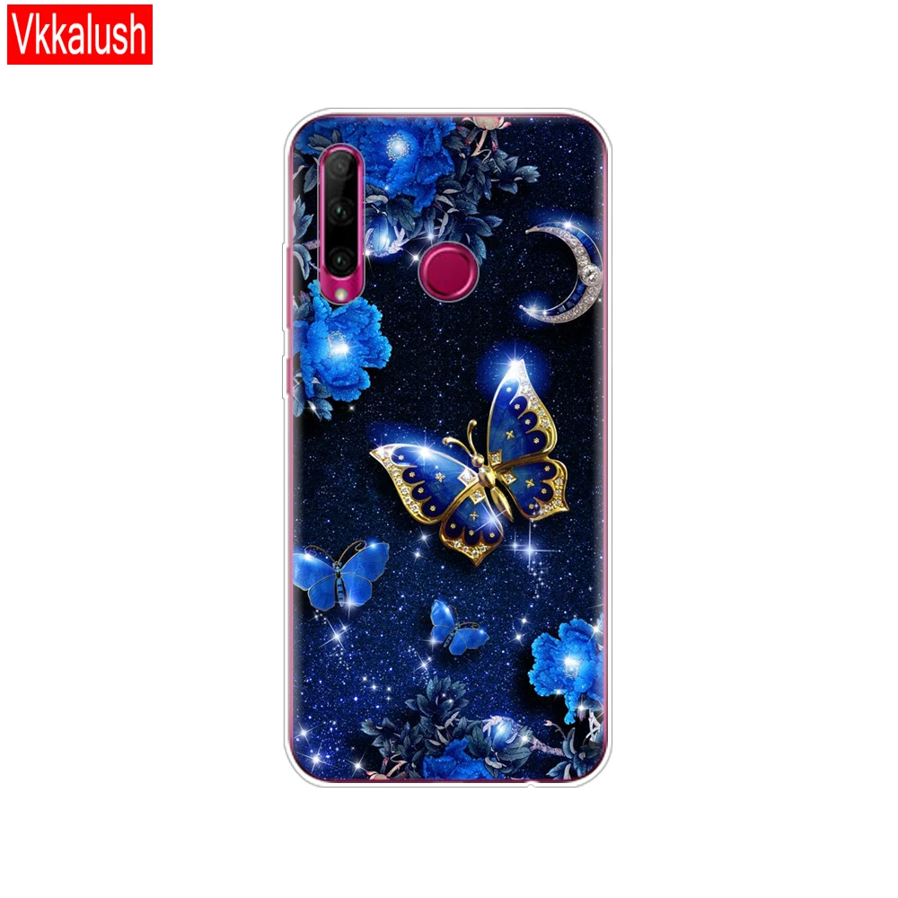 80040 Honor 10i чехол Honor 10i HRY-LX1T чехол Силиконовый ТПУ задняя крышка чехол для телефона для huawei Honor 10i Honor10i 10 I 6,21 дюймов - Цвет: 80040