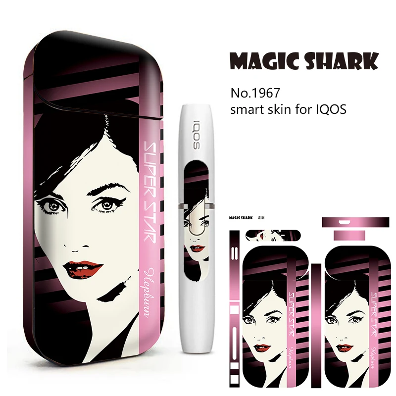 Окрашенные цветные наклейки для IQOS 2 4 Plus универсальные наклейки|Аксессуары| |