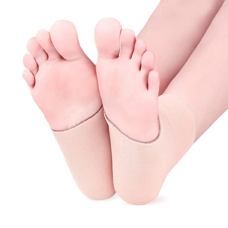 2 пары гель каблук протектор Спорт ног pad амортизацией подушки ахиллова сухожилия