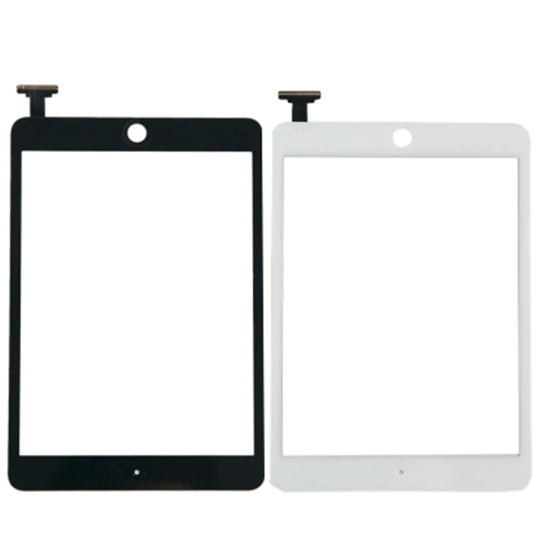Сенсорный экран для iPad mini 1 черный и белый сенсорный дигитайзер стекло без кнопки