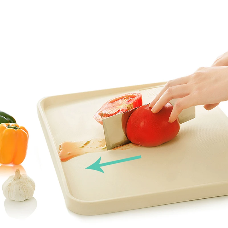 Дома новые творческие Кухня Нескользящая пластиковая разделочная доска