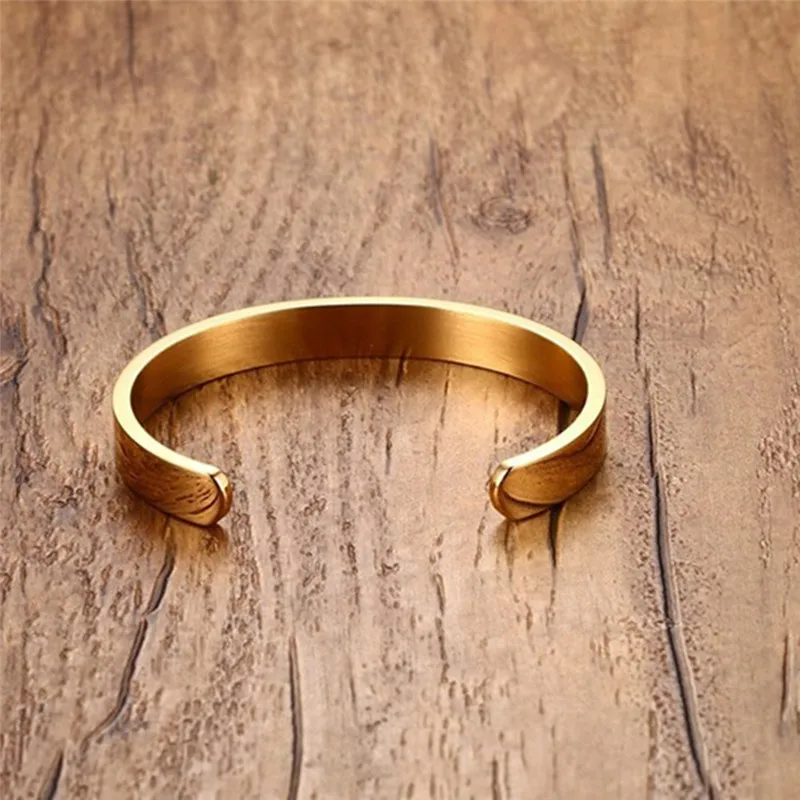 Роскошные витой кабель Нержавеющая сталь манжеты Браслеты& Bangles, золото открытие Шарм для браслетов в романтическом стиле для Для женщин pulseiras ювелирные изделия Z4