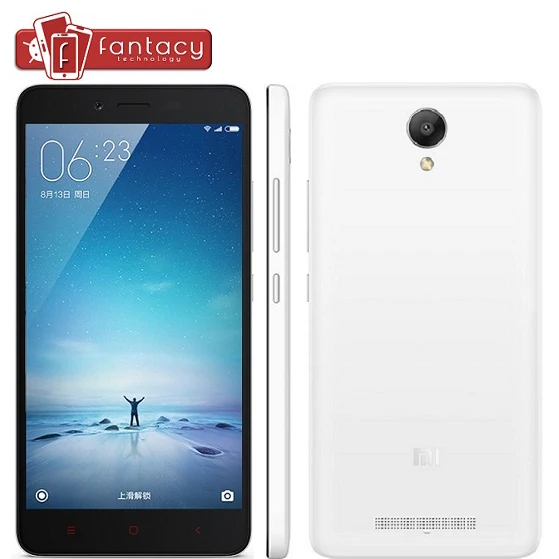 Original Xiaomi Redmi Note 2 TD TDD Mobile Phone MTK6795 Octa Core 5.5" 1920X1080P 2GB RAM 3060mAh MIUI 7 4G LTE Unlocked Phone