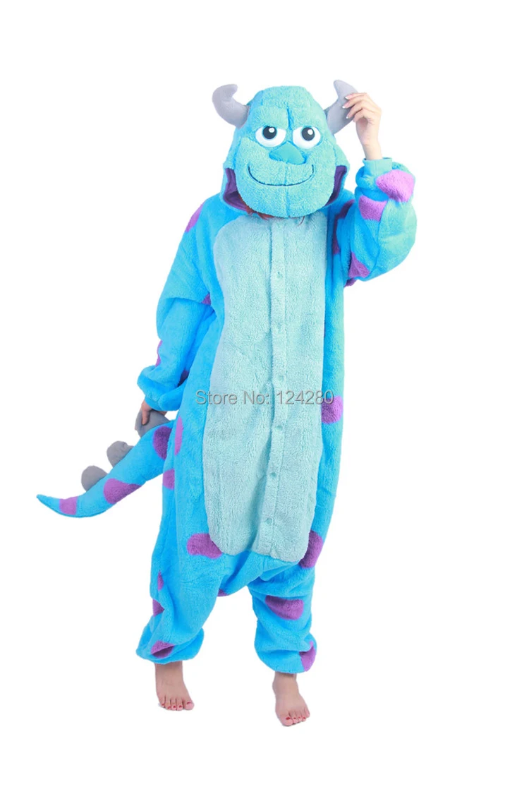 Женская и мужская длинная Фланелевая пижама сульливана флисовая Пижама в виде