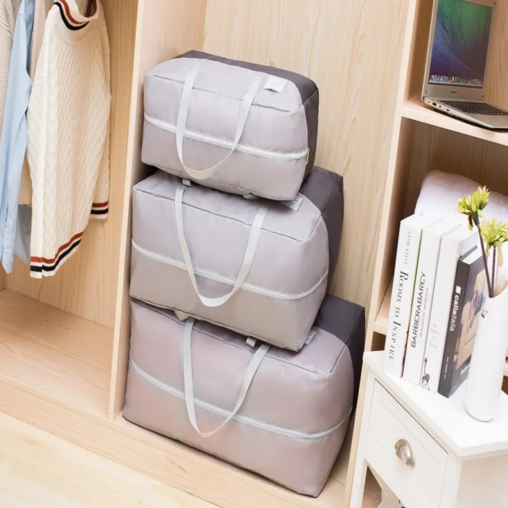 Складная сумка для хранения одежды одеяло шкаф органайзер свитера сумки модная
