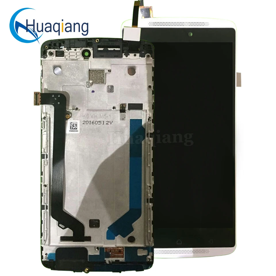 Оригинальный Для Lenovo K4 NOTE A7010 ЖК экран дисплей с рамкой Сенсорная панель