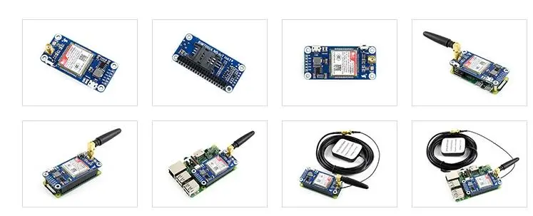 For Raspberry Pie 3 generation B+ NB-IoT/eMTC/EDGE/GPRS/GNSS expansion board 4G communication SIM7000C