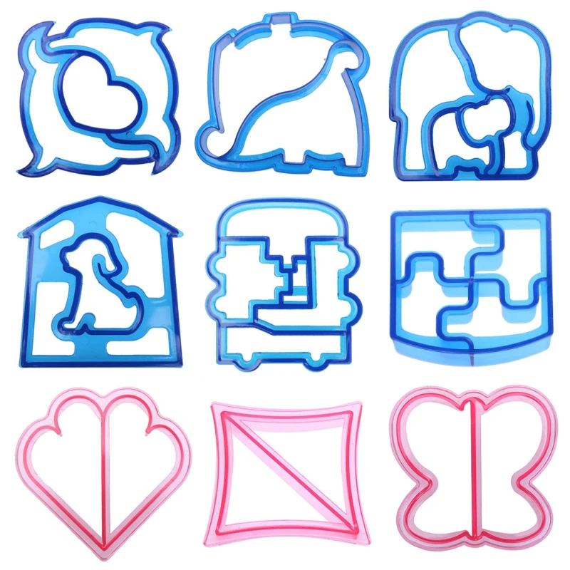 Форма для выпечки сделай сам сэндвичи резак форма обеда пищи штамповка хлеба