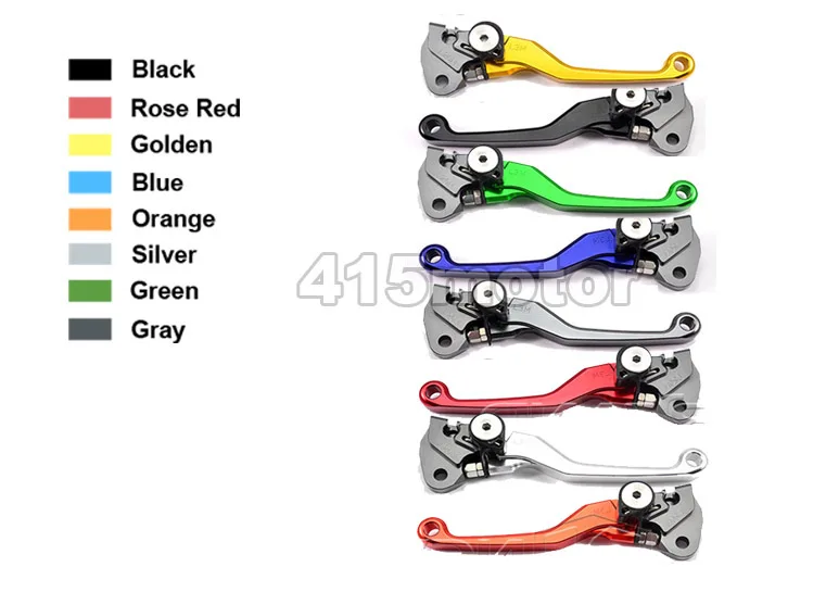 

2X CNC Pivot Brake Clutch Levers for Honda CR80R CR85R 98-07 CR125R CR250R 92-03 CRF150R 07-18 CRF450R 02-03