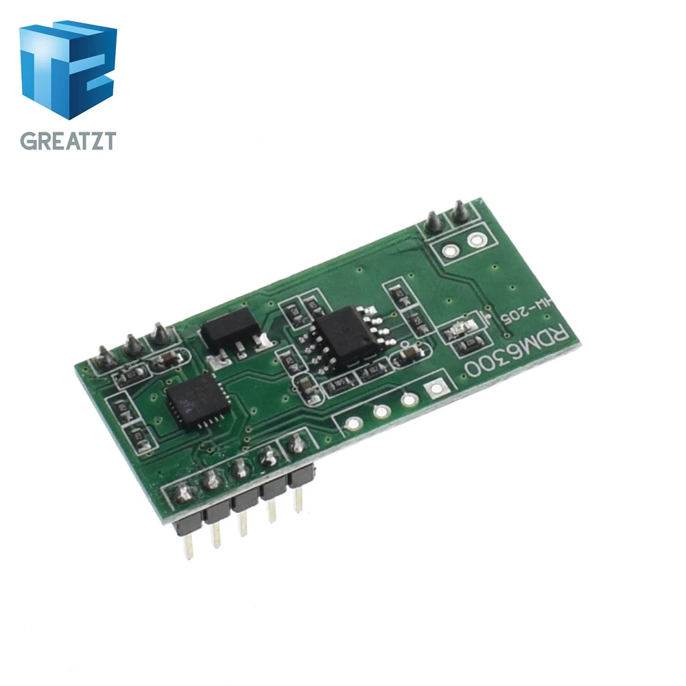 Greatzt 1 шт. 125 кГц RFID считыватель модуль RDM6300 UART Выход Система контроля доступа для