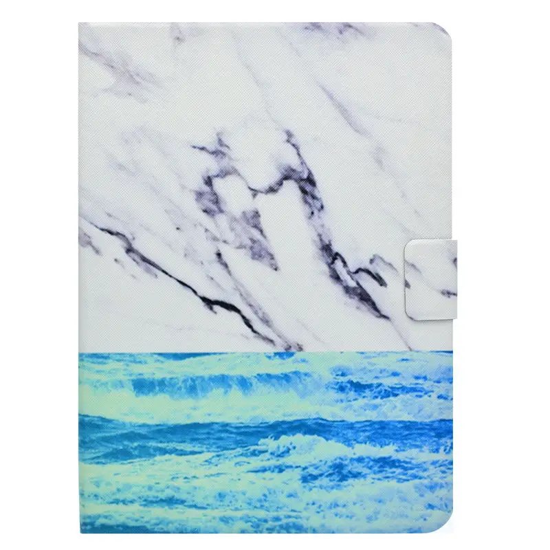 I022 Чехол с мраморным рисунком для samsung Galaxy Tab 4 10," T530 T531 T533 T535 Smart Cover Funda Tablet из искусственной кожи - Цвет: I022