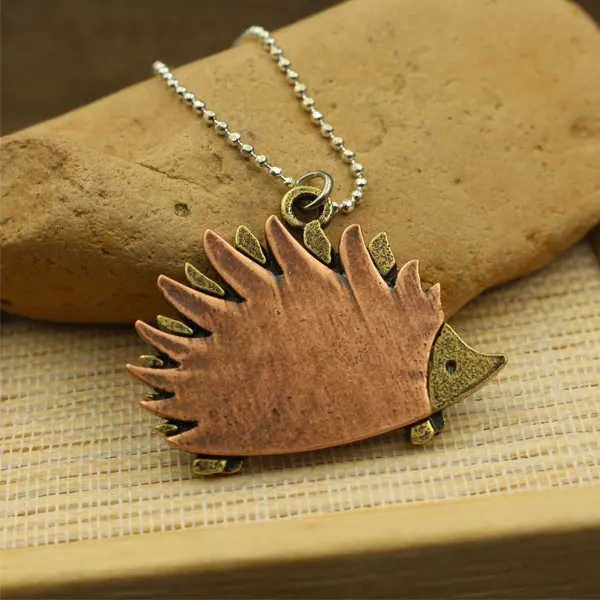1 шт. стереоскопическая подвеска Ежик|jewelry necklace pendants|jewelry pendantjewelry girl |