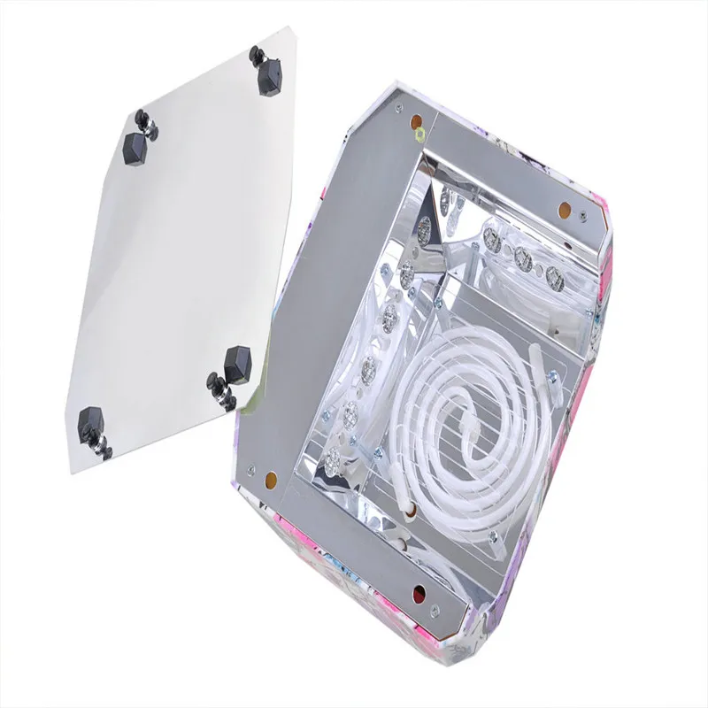 2019 Высокое качество ABS новый дизайн Модная Цветочная печать 36 Вт светодиодный CCFL