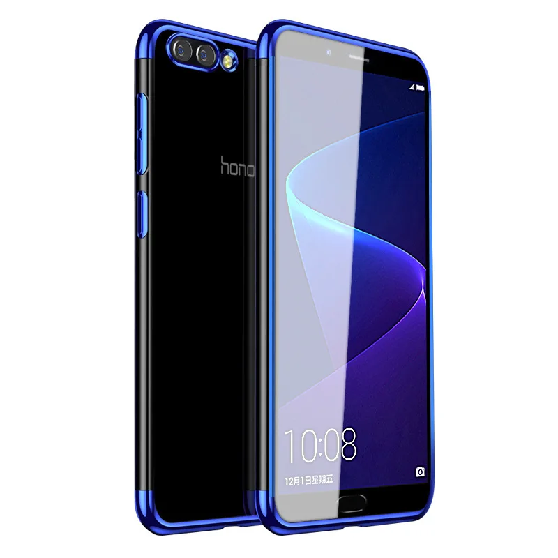 Роскошный чехол с покрытием для Huawei Honor 8X Max 8C Note 10 V9 Play 6C 8 Pro 9 Lite 9i 7X Ультратонкий