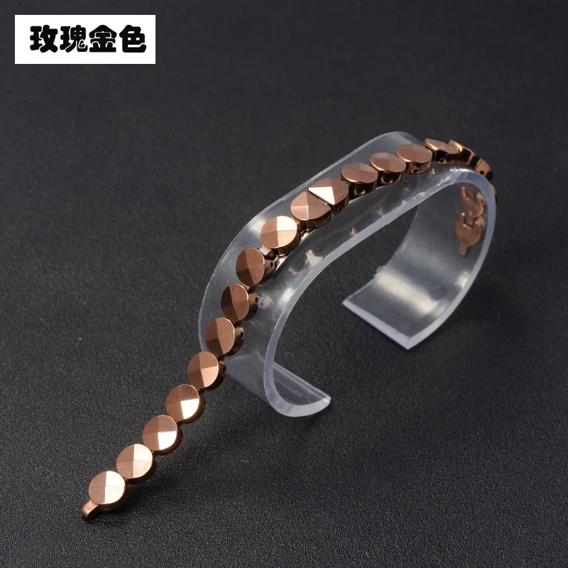 carty tungsten steel strap band convex female 8mm 2.5 mm wide hand chain | Наручные часы