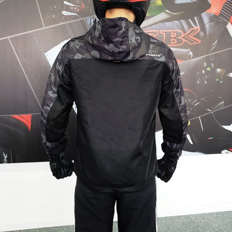 SBK мотоциклетная Повседневная дышащая куртка для верховой езды камуфляжная